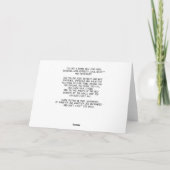 Nieuw MOON Phase Wenskaart Kaart (Achterkant)