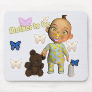 nieuw mum , nieuwe moeder , moeder om muismat te z