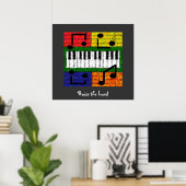 NIEUW MUZIEK POSTER (Thuiskantoor)