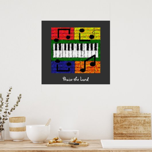 NIEUW MUZIEK POSTER (Keuken)