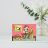 Nieuw Naaien / Naadstress / Mode Visitekaartje (Staand voorkant)