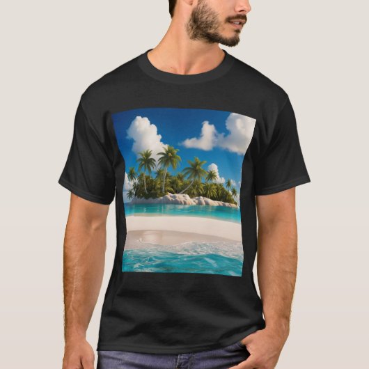 Nieuw natuurlijk design T-shirt (Voorkant)