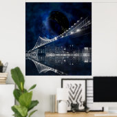 Nieuw! New York City Poster (Thuiskantoor)