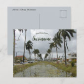 Nieuw Nickerie Suriname Briefkaart (Voorkant / Achterkant)