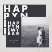 NIEUW NIEUW KOUD JAAR FEESTDAGENKAART (Voorkant / Achterkant)