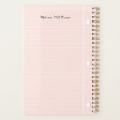 Nieuw | Nieuwjaarsresoluties Illustratief meisje Planner (Achterkant)