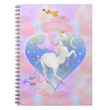 Nieuw Notitieboek van de Foto van de Unicorn van d
