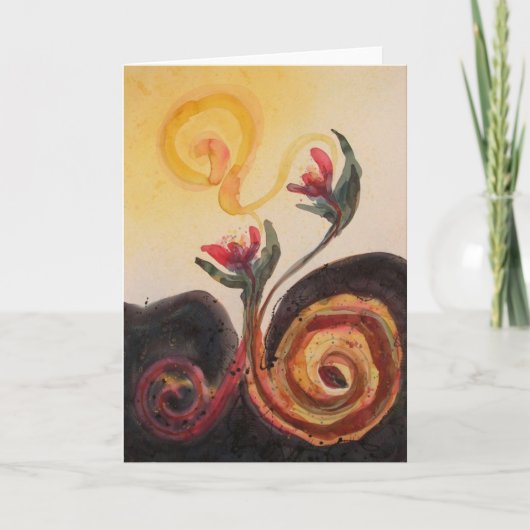 Nieuw onder de Sun Notecard Kaart (Voorkant)