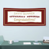 Nieuw ontwerp!Fijne ouderdomsbanner Spandoek (Beurs)