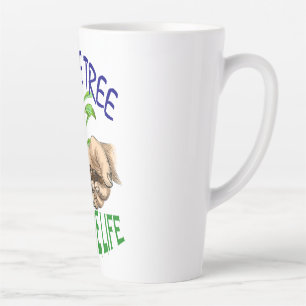 NIEUW ONTWERP GO GREEN TALL COFFEE MOK
