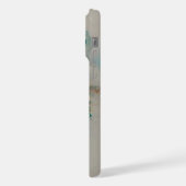 Nieuw ontwerp in neutraal kleur iPhone hoesje (Linkerkant)