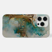 Nieuw ontwerp in neutraal kleur iPhone hoesje (Achterkant horizontaal)