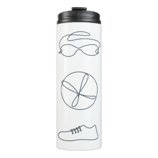 Nieuw ontwerp met triathlon thermosbeker