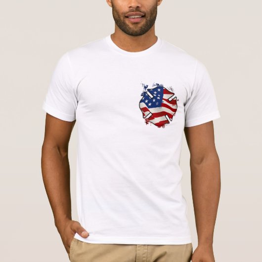 Nieuw ontwerp nu beschikbaar - brandweerman t-shirt (Voorkant)