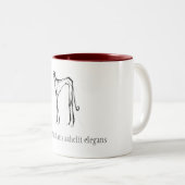 Nieuw ontwerp van de Mok door David Moore (Voorkant rechts)