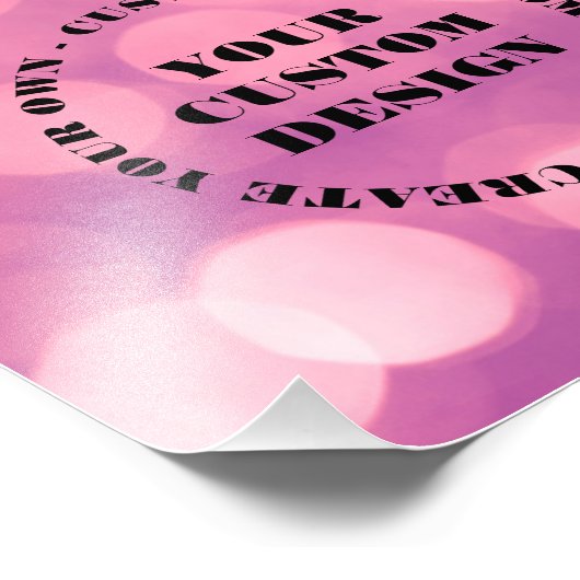 Nieuw ontwerp van Scratch Creëer Uw Eigen Douane Foto Afdruk (Hoek)