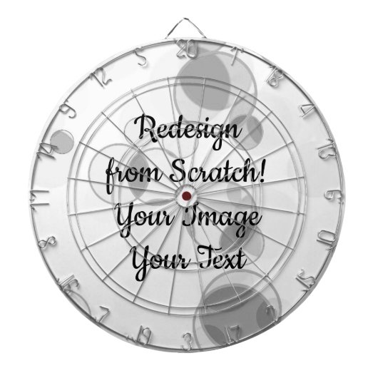 Nieuw ontwerp vanaf krassen - Creëer Uw eigen Dartbord (Voorkant)