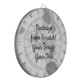 Nieuw ontwerp vanaf krassen - Creëer Uw eigen Dartbord (Voorkant Links)