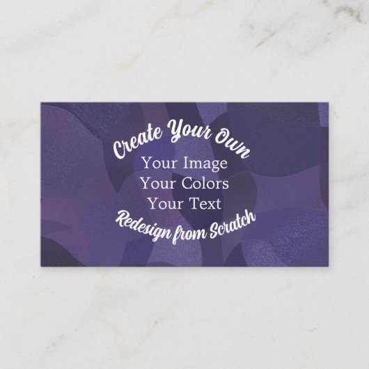 Nieuw ontwerp vanaf krassen - Creëer Uw eigen Informatiekaartje (Voorkant)