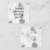 Nieuw ontwerp vanaf krassen - Creëer Uw eigen Vierkante Visitekaartje (Voorkant / Achterkant)