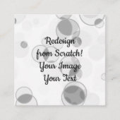 Nieuw ontwerp vanaf krassen - Creëer Uw eigen Vierkante Visitekaartje (Voorkant)