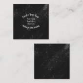 Nieuw ontwerp vanaf krassen - Creëer Uw eigen Vierkante Visitekaartje (Voorkant / Achterkant)