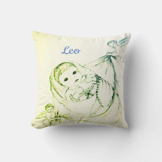 Nieuw ontwerp voor Baby Boy Kussen (Voorkant)