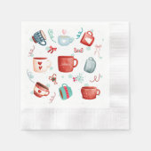 Nieuw ontwerp voor de kerstviering servet (Voorkant)