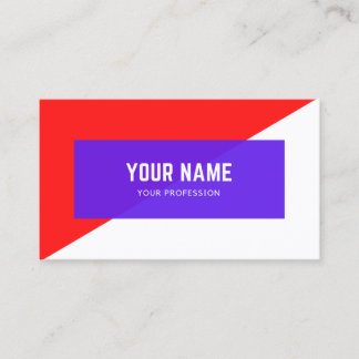 Nieuw ontwerp voor een bezoekkaart visitekaartje