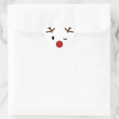 nieuw ontwerp voor kerstmis hart sticker (Tas)