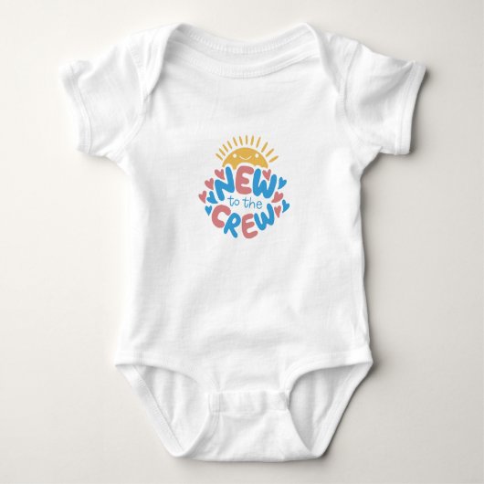Nieuw op de Crew-Baby-offerte Romper (Voorkant)