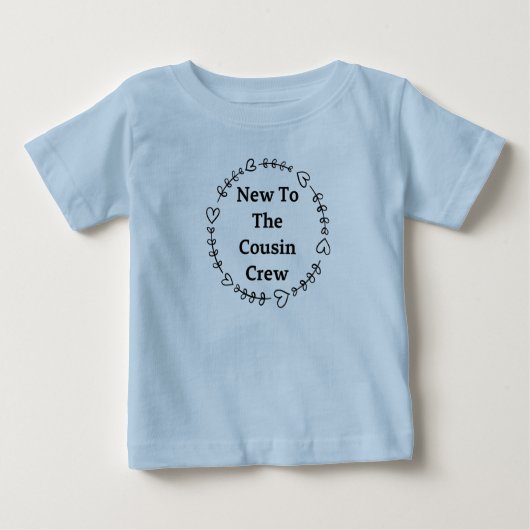 Nieuw op het Baby van het Shirt van de neef (Voorkant)