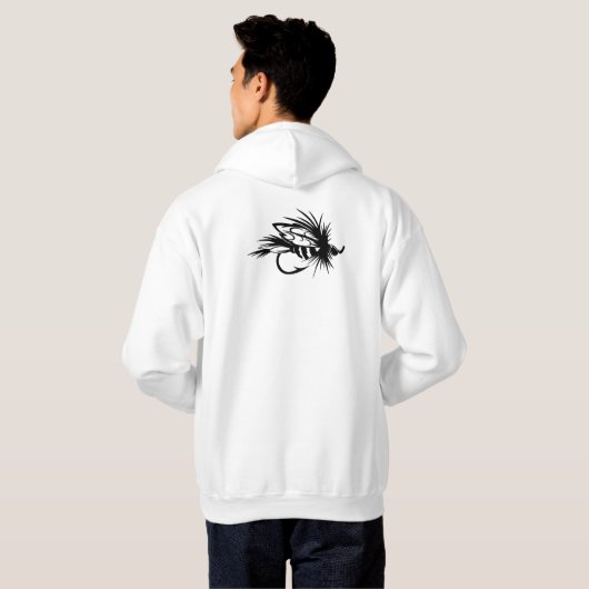 Nieuw op vliegreizen hoodie (Achterkant volledig)