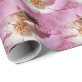 Nieuw opgelaaide Cicada op een vlakker Cadeaupapier (Rol Hoek)