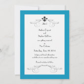 Nieuw-Orleans Jackson Square Save the Date Kaarten (Achterkant)