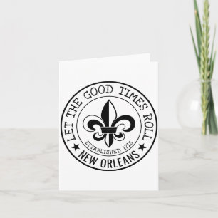 Nieuw Orleans Laat De Goede Tijden Rollen Fleur De Kaart