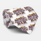 Nieuw Orleans Mardi Gras Stropdas (Opgerold)