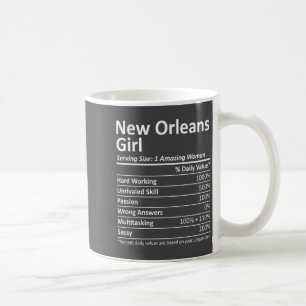 Nieuw Orleans Meisje La Louisiana Grappige Stad Th Koffiemok