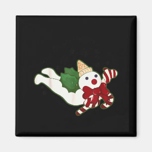 Nieuw-Orleans Mr Bingle Kersttraditie Sneeuwmannen Magneet