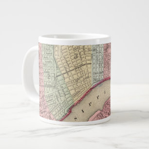 Nieuw-Orleans plattegrond door Mitchell Grote Koffiekop