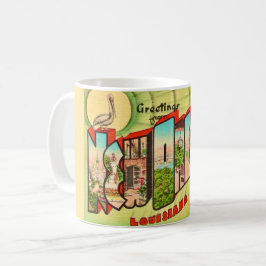 Nieuw-Orleans Postcard Mok