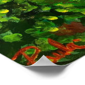 NIEUW ORLEANSCOURTYARD 20 x 28-INCH ART POSTER (Hoek)