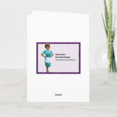 Nieuw Ouderschap (grappig) kaart (Achterkant)