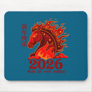 Nieuw Paard Maan Chinees Vuur Paard Muismat