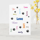 Nieuw pakket kaart (Gele Bloem)