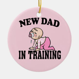 Nieuw pap Girl Keramisch Ornament