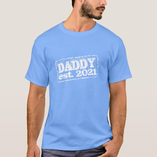 Nieuw Papa 2022 in shirt (Voorkant)