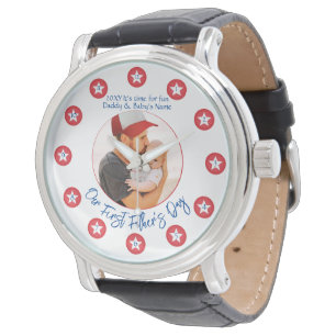 Nieuw Papa Afbeelding Unieke aandenken Eerste Vade Horloge