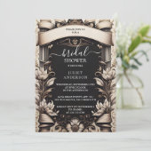 Nieuw Papyrus  Vellum Overlay Vrijgezellenfeest Kaart (Staand voorkant)