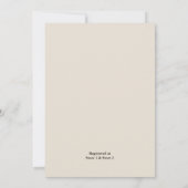 Nieuw Papyrus  Vellum Overlay Vrijgezellenfeest Kaart (Achterkant)